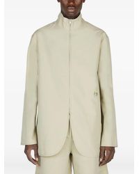 Diomene - High-Neck Embroidered Jacket - Lyst