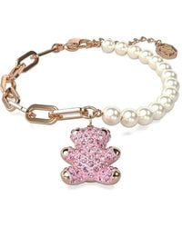 Swarovski - Armband Mit Perlen - Lyst