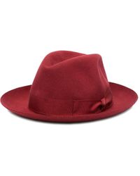 Borsalino - Sombrero con detalle de lazo - Lyst