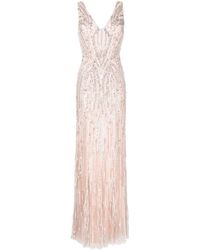 Jenny Packham - Raquel Crystal-embellished Gown - Lyst