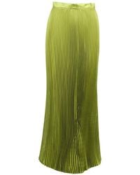 L'idée - Gala Pleated Maxi Skirt - Lyst