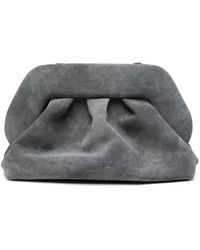 THEMOIRÈ - Sac À Bandoulière Bios Médium Froncé Effet Daim - Lyst