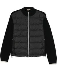 Herno - Cárdigan acolchado con cremallera - Lyst