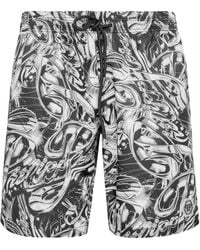 Philipp Plein - Boxer Swim Shorts - Lyst