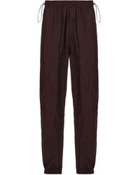 Ferragamo - Pantalones de chándal con efecto arrugado - Lyst