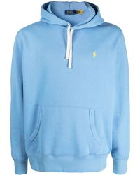 Polo Ralph Lauren - Embroidered Logo Relaxed-Fit Hoodie - Lyst