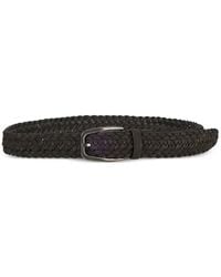 ZEGNA - Braided Leather Belt - Lyst