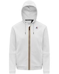 K-Way - Prosper Hooded Zip Prosper Sweater - Lyst