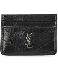 Saint Laurent - Niki Card Case - Lyst