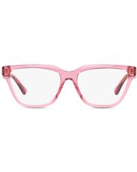 Emporio Armani - キャットアイ眼鏡フレーム - Lyst