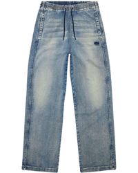 DIESEL - D-martians Track 068js Wide-leg Jeans - Lyst