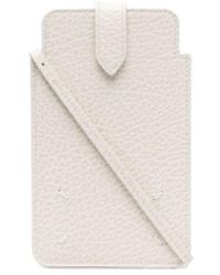 Maison Margiela - Four-stitch Leather Phone Holder - Lyst