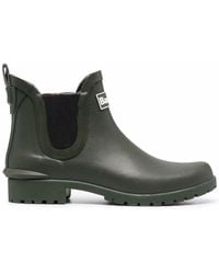 Barbour - Stiefeletten Mit Logo-Patch - Lyst