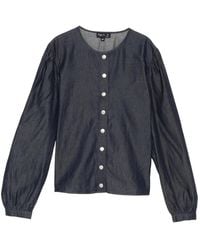 agnès b. - Caraco Denim Jacket - Lyst