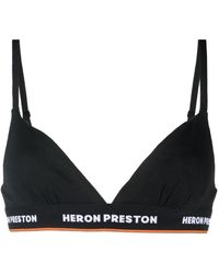 Culotte à bande logo Coton Heron Preston en coloris Noir Femme Articles de lingerie Articles de lingerie Heron Preston 