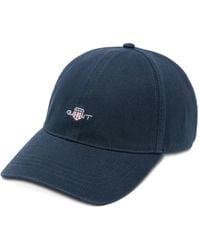 GANT - Logo-Embroidered Baseball Cap - Lyst