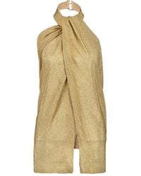 Stella McCartney - Cropped-Top Mit Kristallen - Lyst