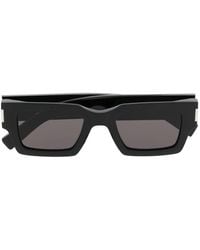 Saint Laurent - Sl 572 Square-Frame Sunglasses - Lyst