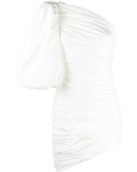 GIUSEPPE DI MORABITO - Ruched Asymmetric Style Dress - Lyst