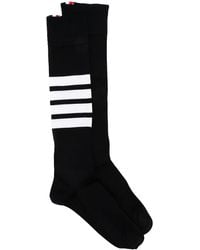 Thom Browne - 4-Bar Lichtgewicht Katoenen Sokken - Lyst