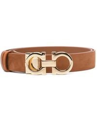 Ferragamo - Leather Belt - Lyst