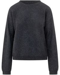 Fabiana Filippi - Ribbed-Knit Crew-Neck Sweater - Lyst