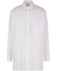 Yohji Yamamoto - Chest-Pocket Cotton Shirt - Lyst