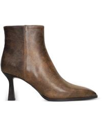 Lola Cruz - Pointed-Toe Ankle Boots - Lyst