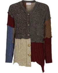 Dolce & Gabbana - Cardigan À Design Patchwork - Lyst
