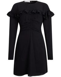 Philosophy Di Lorenzo Serafini - Ruffled-Trim Ruched Dress - Lyst
