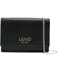Liu Jo - Mini-Crossbodytas Met Logoplakkaat En Ketting - Lyst