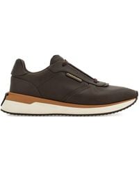 Ferragamo - Calfskin Leather Sneakers - Lyst