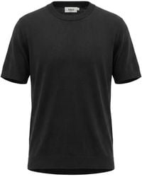 Altea - Fine-Knit Short-Sleeve T-Shirt - Lyst