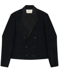 Entire studios - Fold Double-Breasted Jacket - Lyst