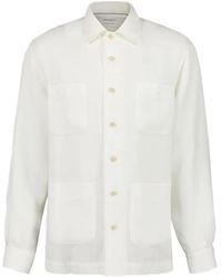 Brunello Cucinelli - Linen Shirt - Lyst