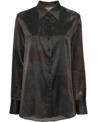 Ziggy Chen - Camisa Con Estampado Abstracto - Lyst