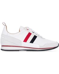 Thom Browne White Military Ripstop jogger Trainers