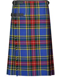 Jean Paul Gaultier - Midi-Rok Met Leren Bandje - Lyst