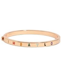 Bimba Y Lola - Rigid Bracelet With Multicolored Logo - Lyst