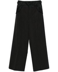 Sacai - Pantalones a rayas diplomáticas - Lyst