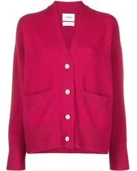Barrie - Rib-trimmed Cashmere Cardigan - Lyst