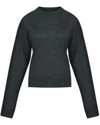 MM6 by Maison Martin Margiela - Crew-Neck Long-Sleeve T-Shirt - Lyst