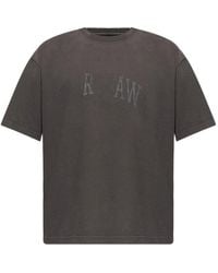 MISBHV - Logo-Print Distressed T-Shirt - Lyst