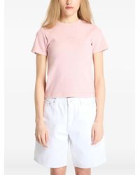 A Bathing Ape - Logo-Embroidered T-Shirt - Lyst
