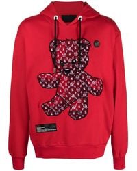 Philipp Plein - Teddy Bear Long-Sleeve Hoodie - Lyst