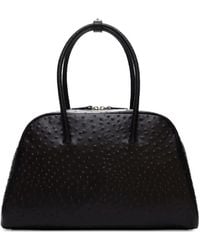Loulou de Saison - Darren Textured Leather Travel Bag - Lyst
