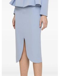 Nissa - High-Waisted Pencil Midi Skirt - Lyst