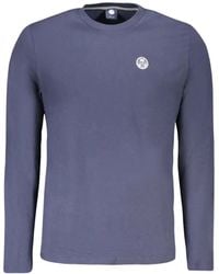 North Sails - Long-Sleeve Logo-Patch T-Shirt - Lyst