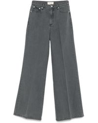 Officine Generale - Jean Ample Romy À Effet Usé - Lyst