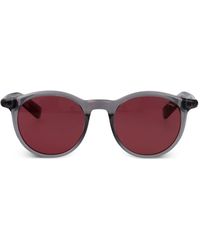 Montblanc - Mb0353S Round-Frame Sunglasses - Lyst